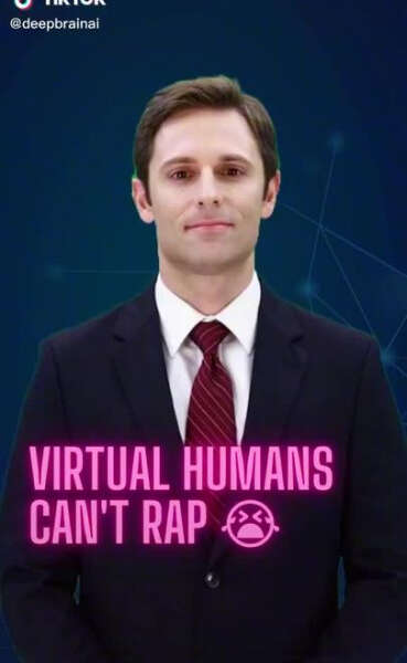 virtual humans can't rap